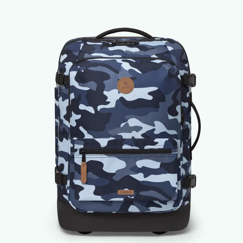 Valise Souple 2 roues small Bimini bleu