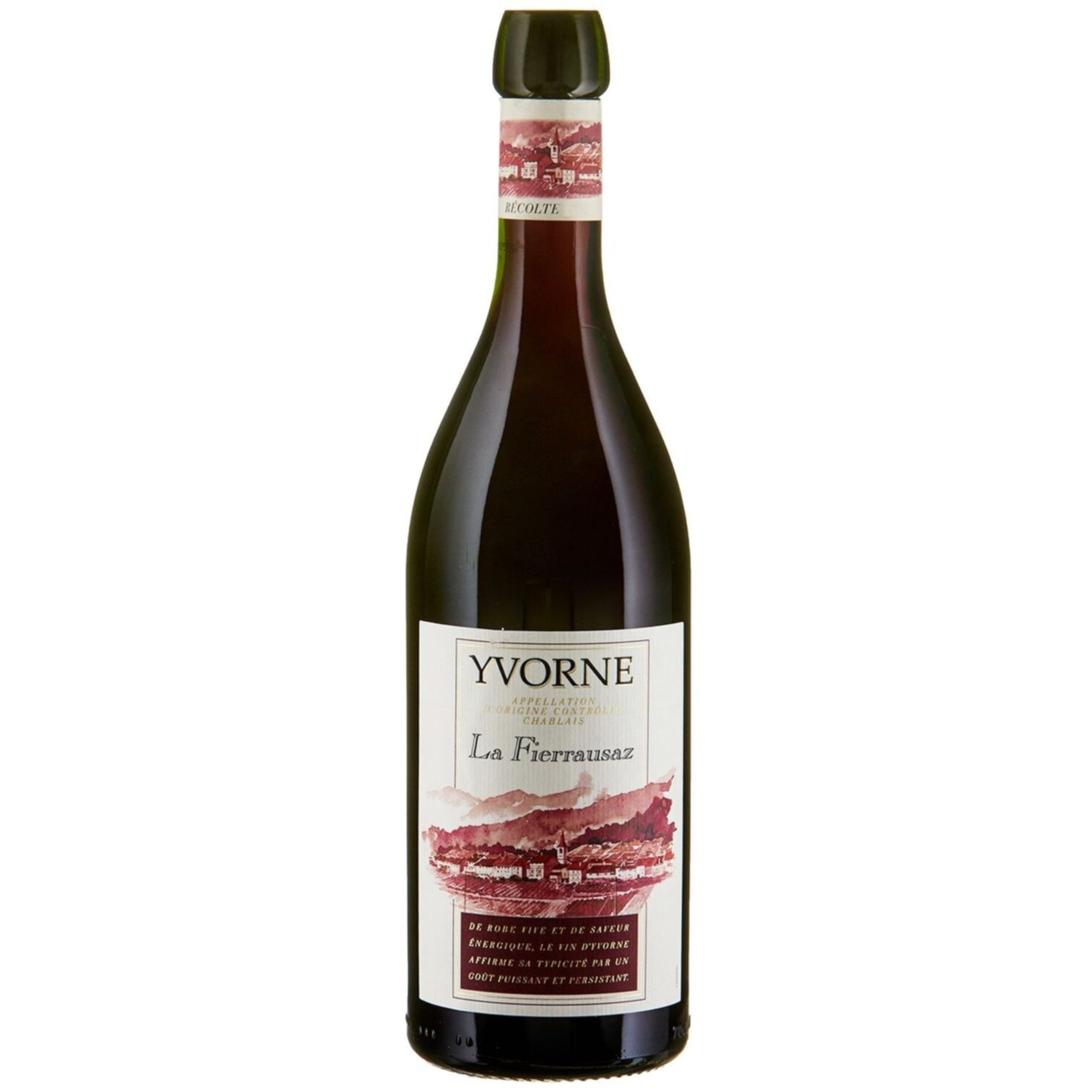 Chablais AOC Yvorne Rouge La Fierrausaz -70cl