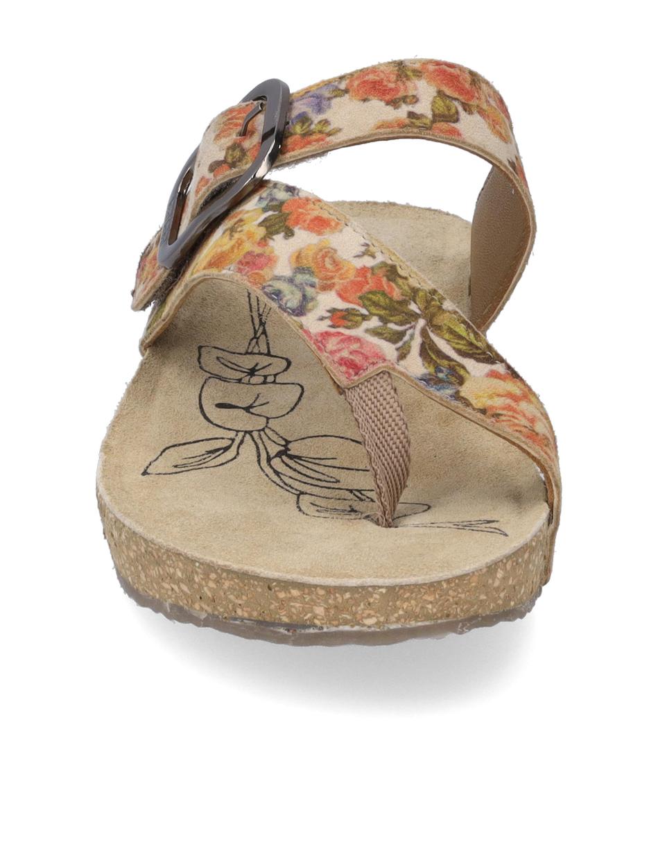 Zehentrenner Tonga 77, beige-multi