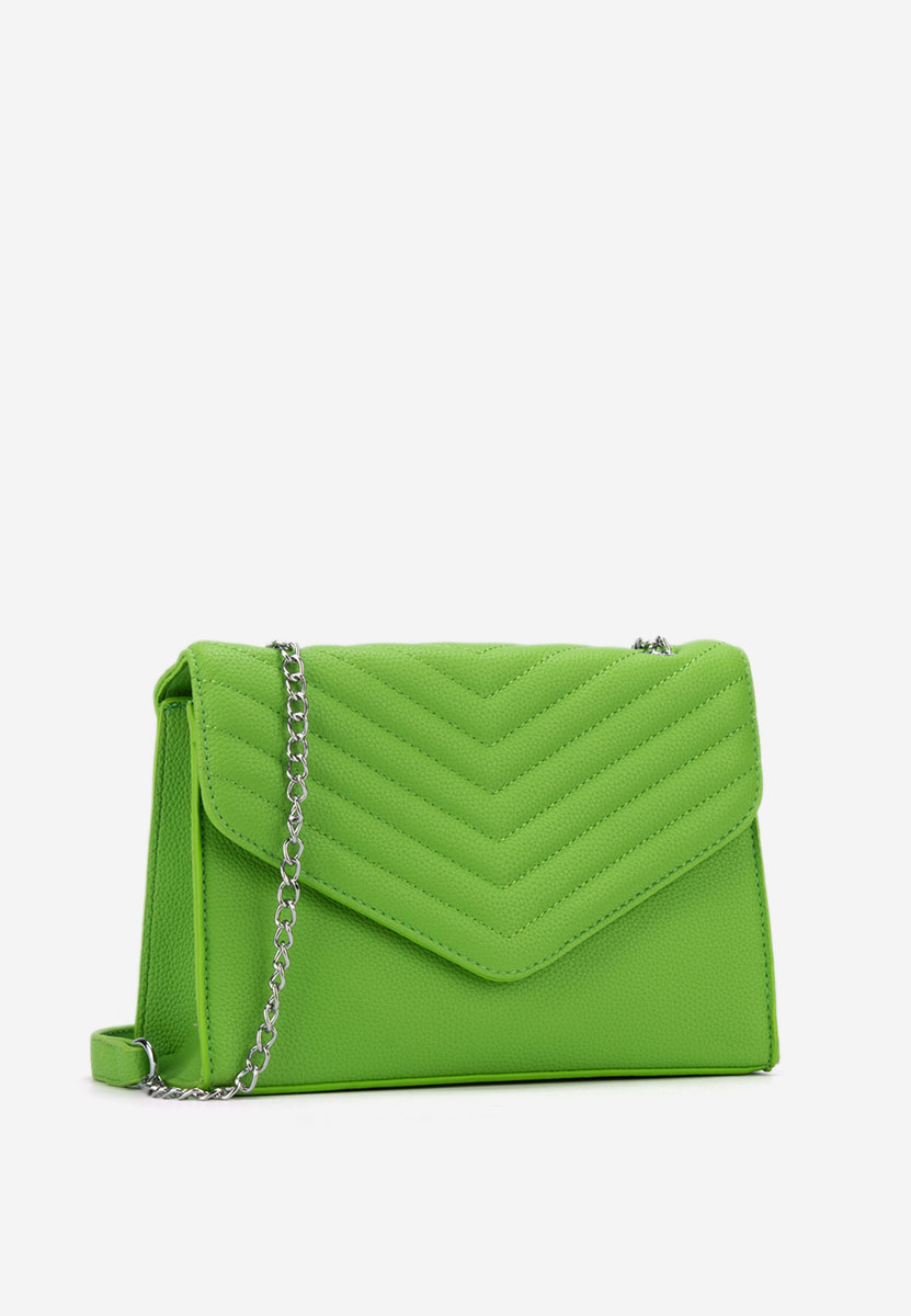 Sac bandoulière femme vert Eliza