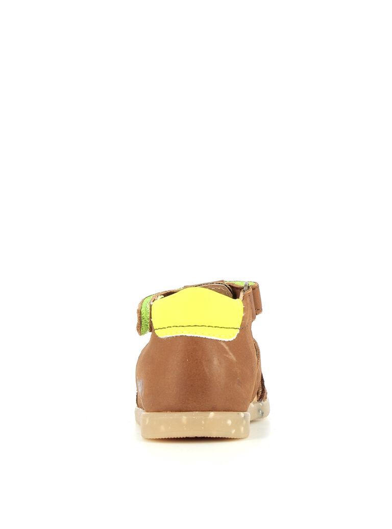 Sandale bébé garçon cuir marron BOPY®
