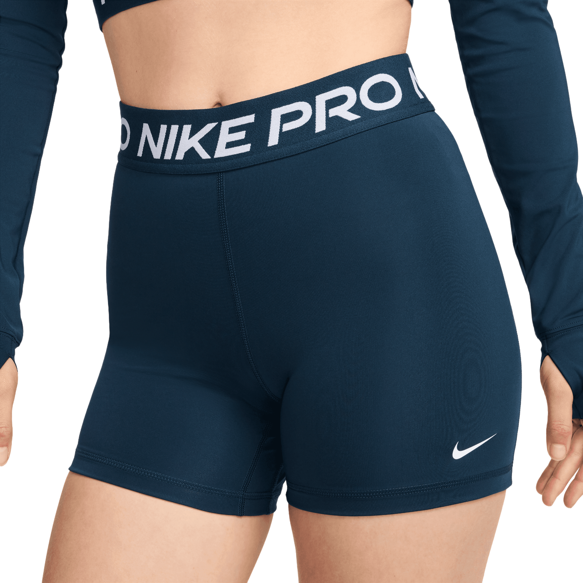 Nike Pro 365 5in Short Damen Blau F478