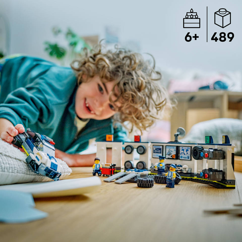 LEGO City garage voor politieauto's 60457