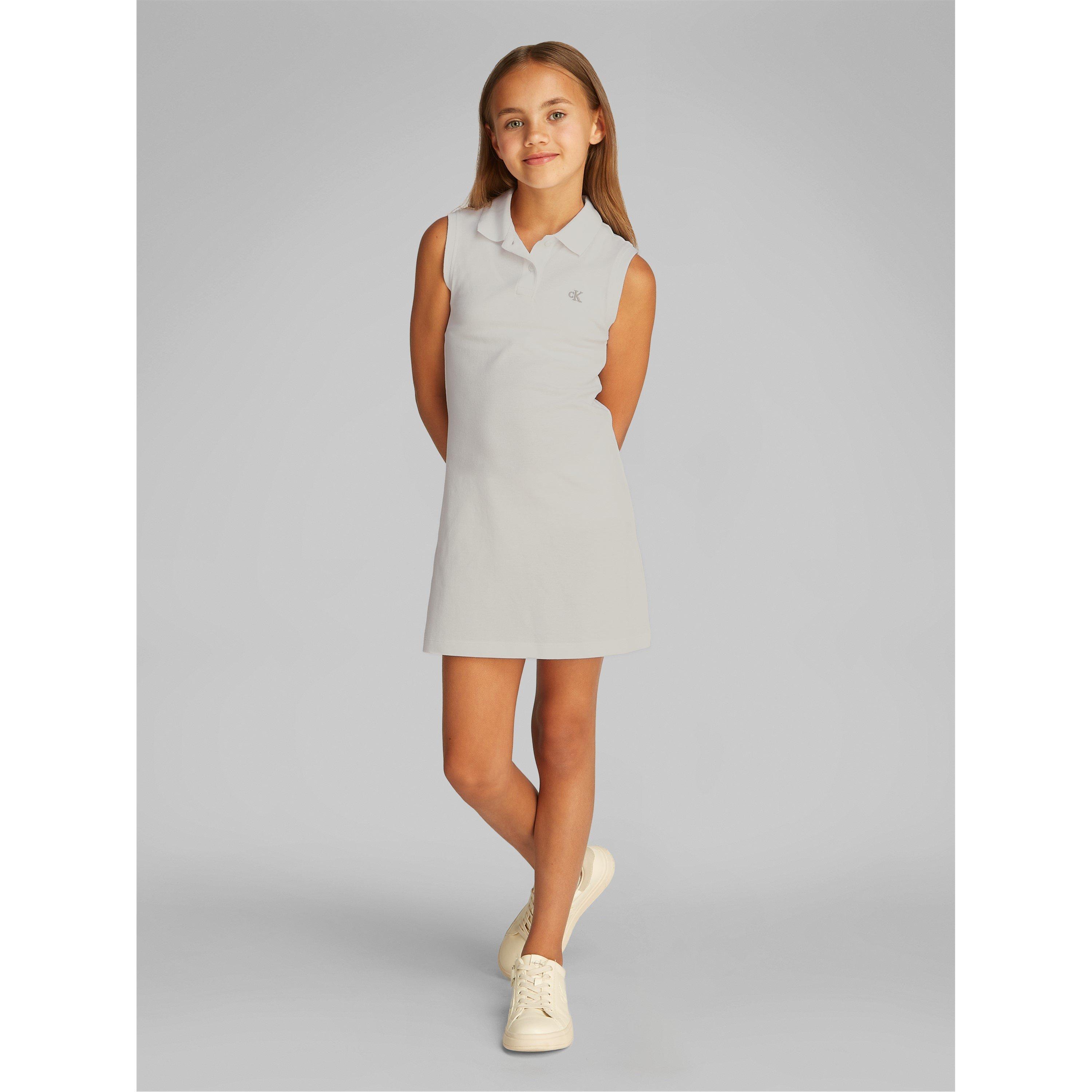 Calvin Klein Jeans PIQUE POLO SHORT SLEEVE DRESS