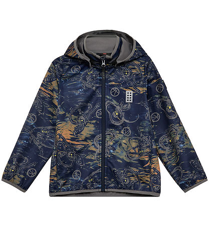 LEGO® Ninjago Softshelljacke - LWSaku 200 - Dark Navy m. Print