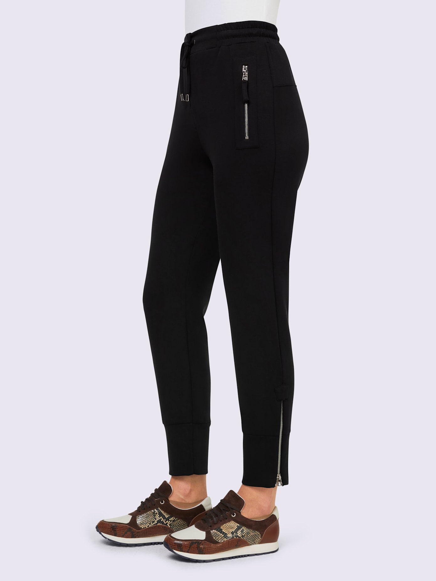 Pantalon molletonné ceinture élastique