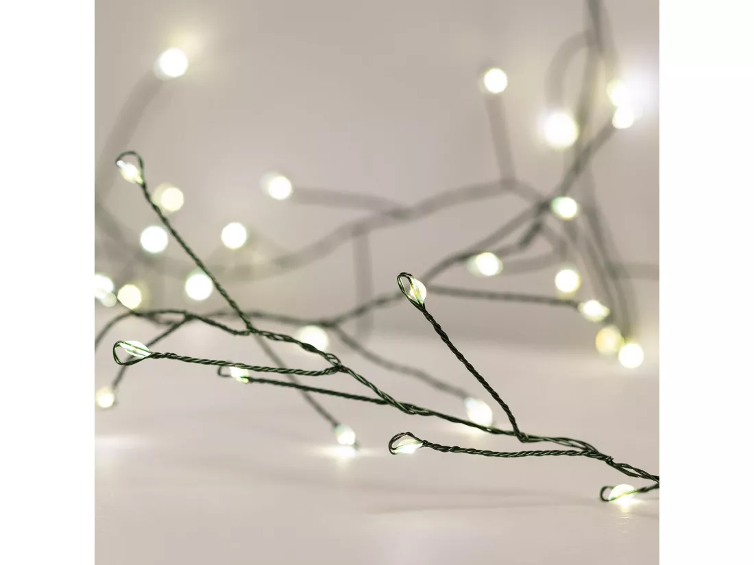 Guirlande Extérieure LED Piner 6m 3000K Blanc chaud