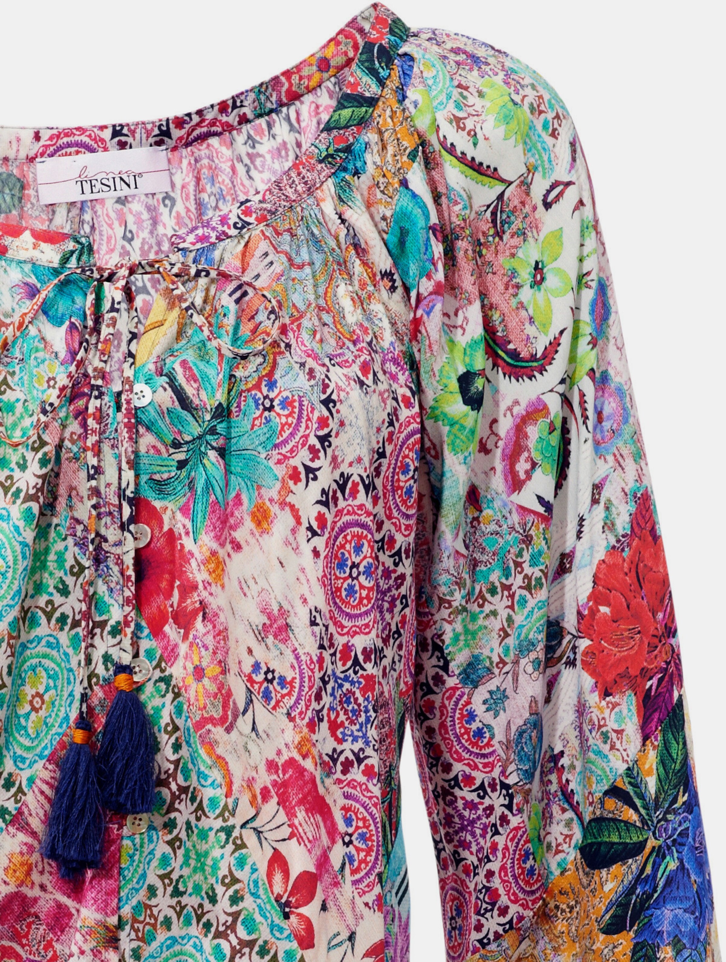 Druckbluse