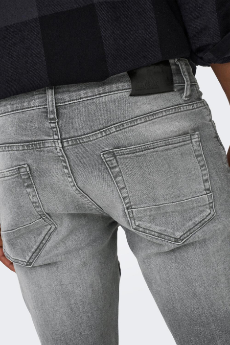 Only & Sons grijze heren jeans