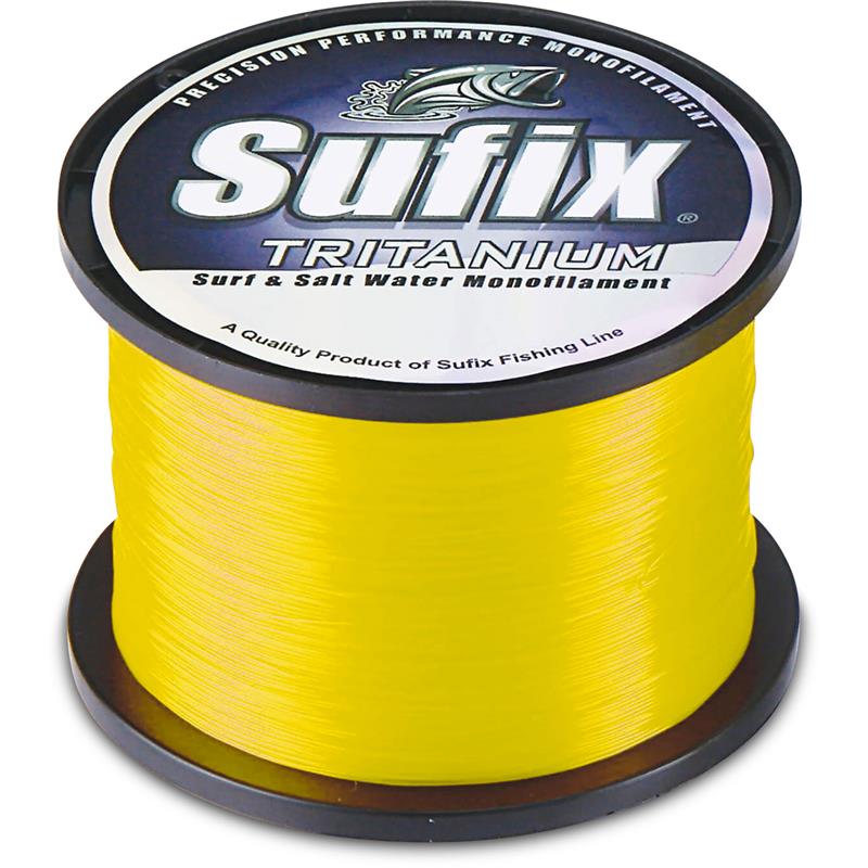 Nylon Sufix Tritanium 1/4Lbs - Neon Gold