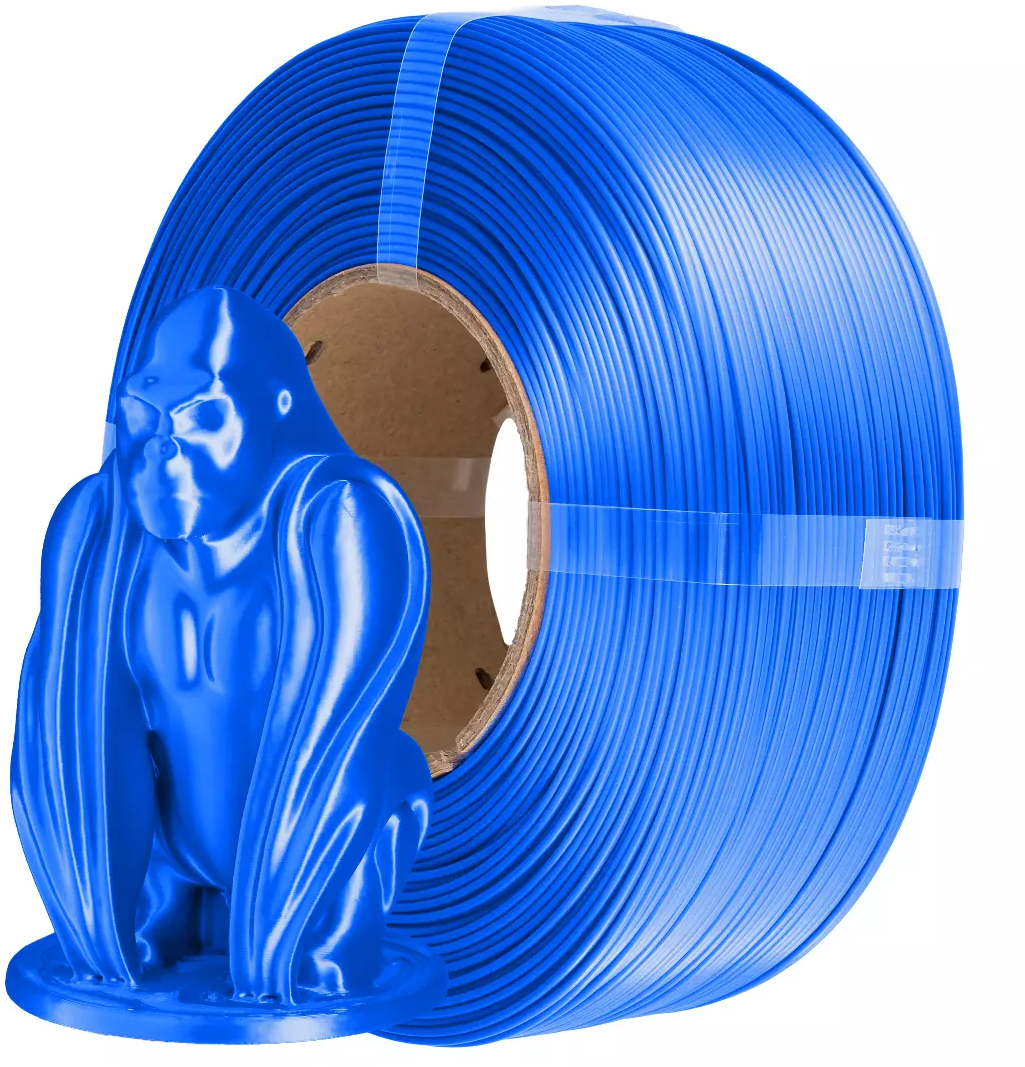 AzureFilm  PLA Silk Refill Ocean Blue, 1,75 mm / 1000 g    Hochwertiges Filament mit Silk-Effekt in Ocean Blue, ohne Spule