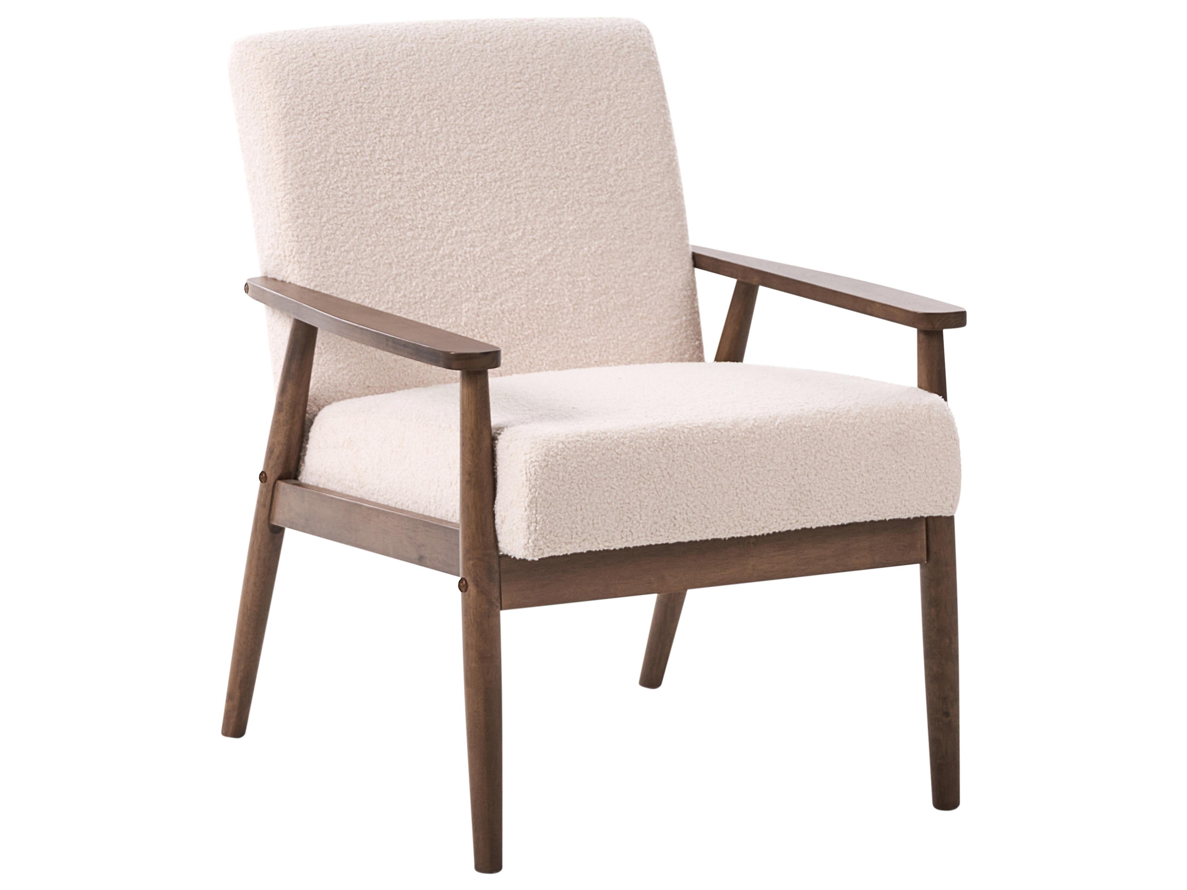Bankenset 6-zits ESRUM Bouclé Donkerbruin/beige