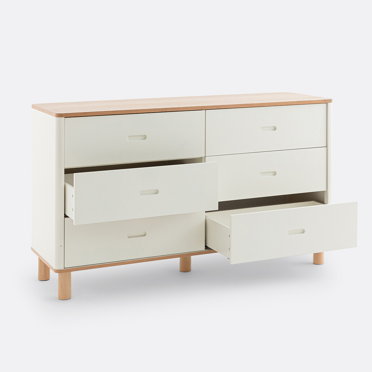 LA REDOUTE INTERIEURS<br>Cômoda 6 gavetas, Manoe