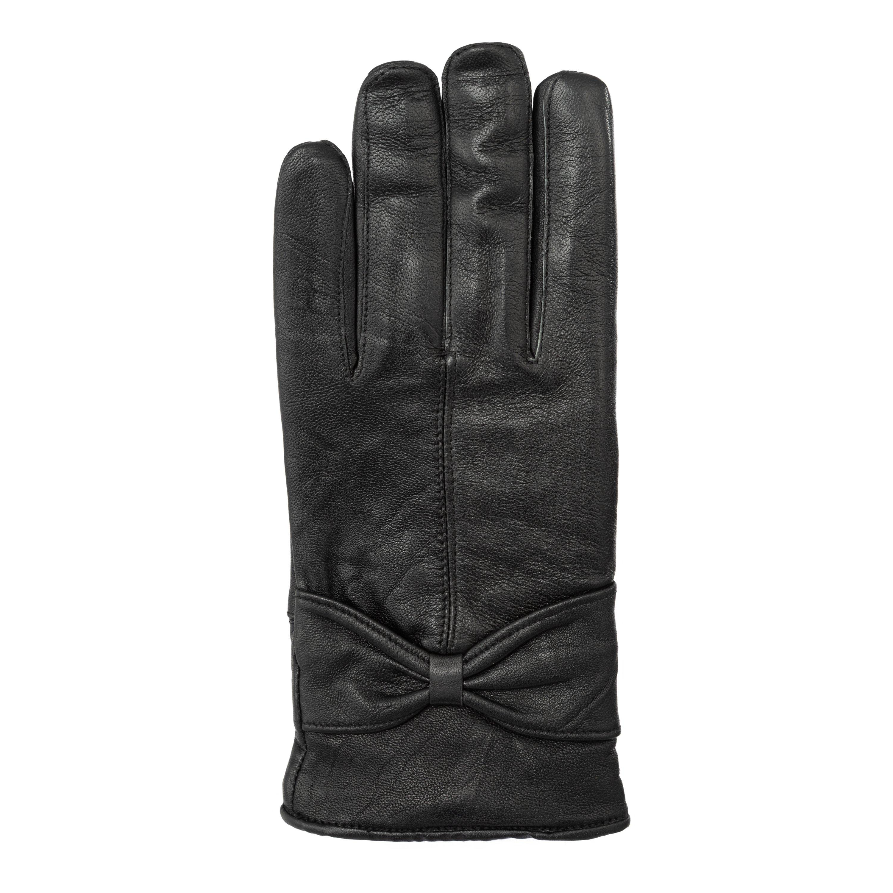 Firetrap Leather Glove Ld54