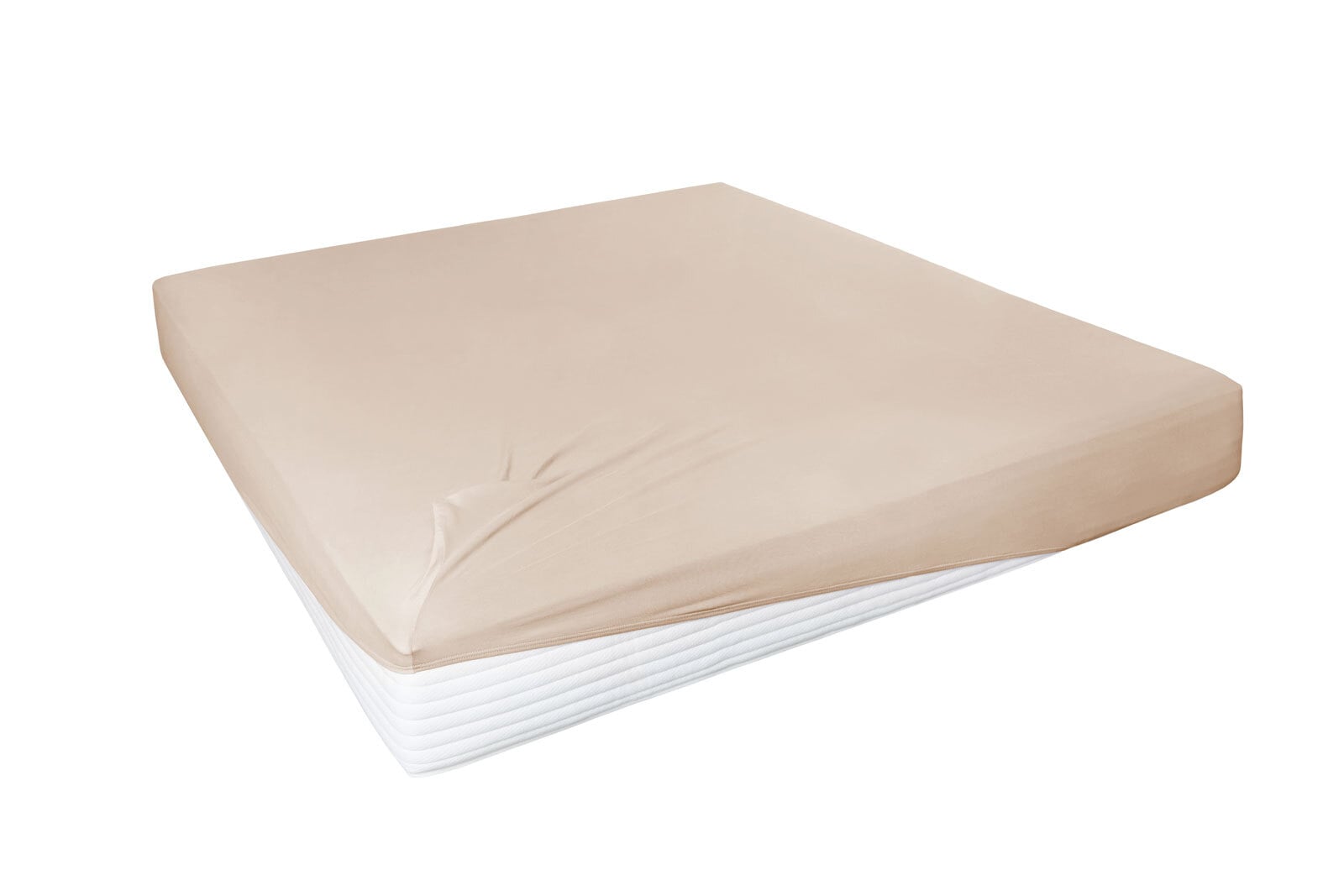 Vario Boxspring-Spannbetttuch 180/200 x 200 cm düne