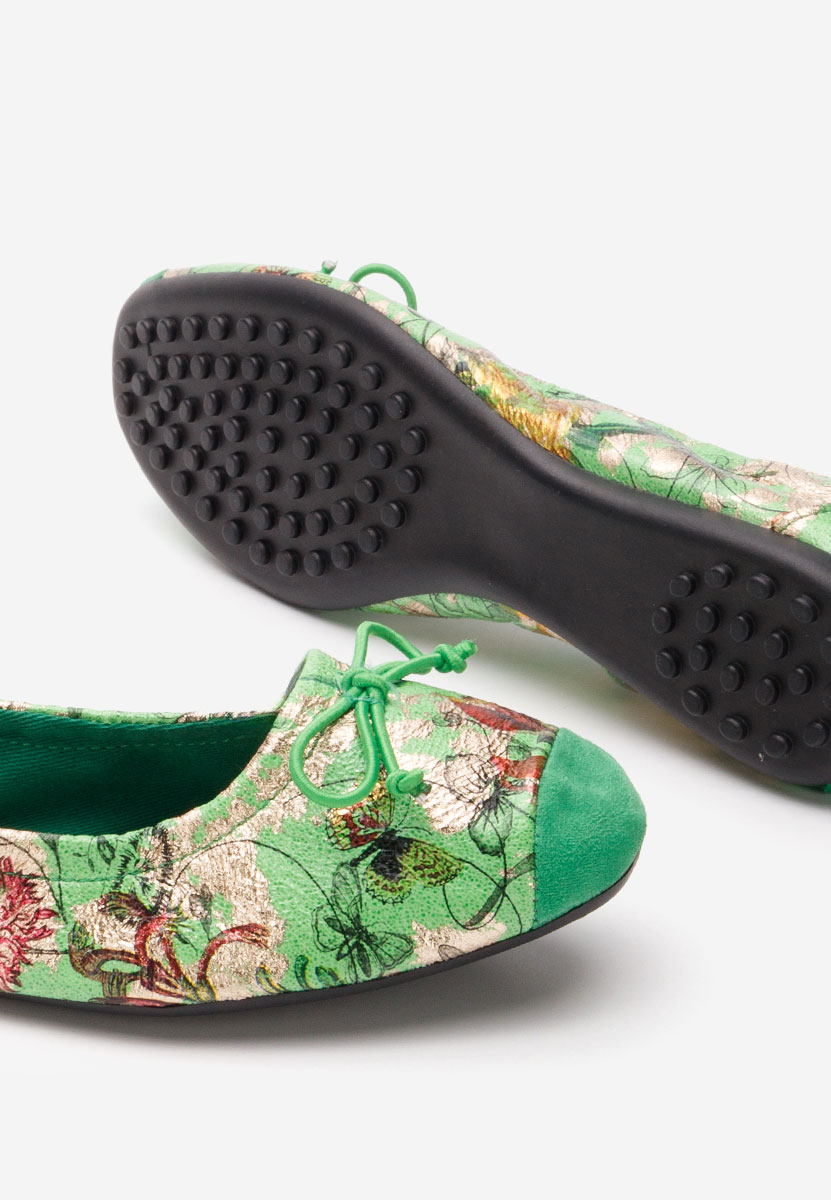 Ballerines femme vert Doriya V3