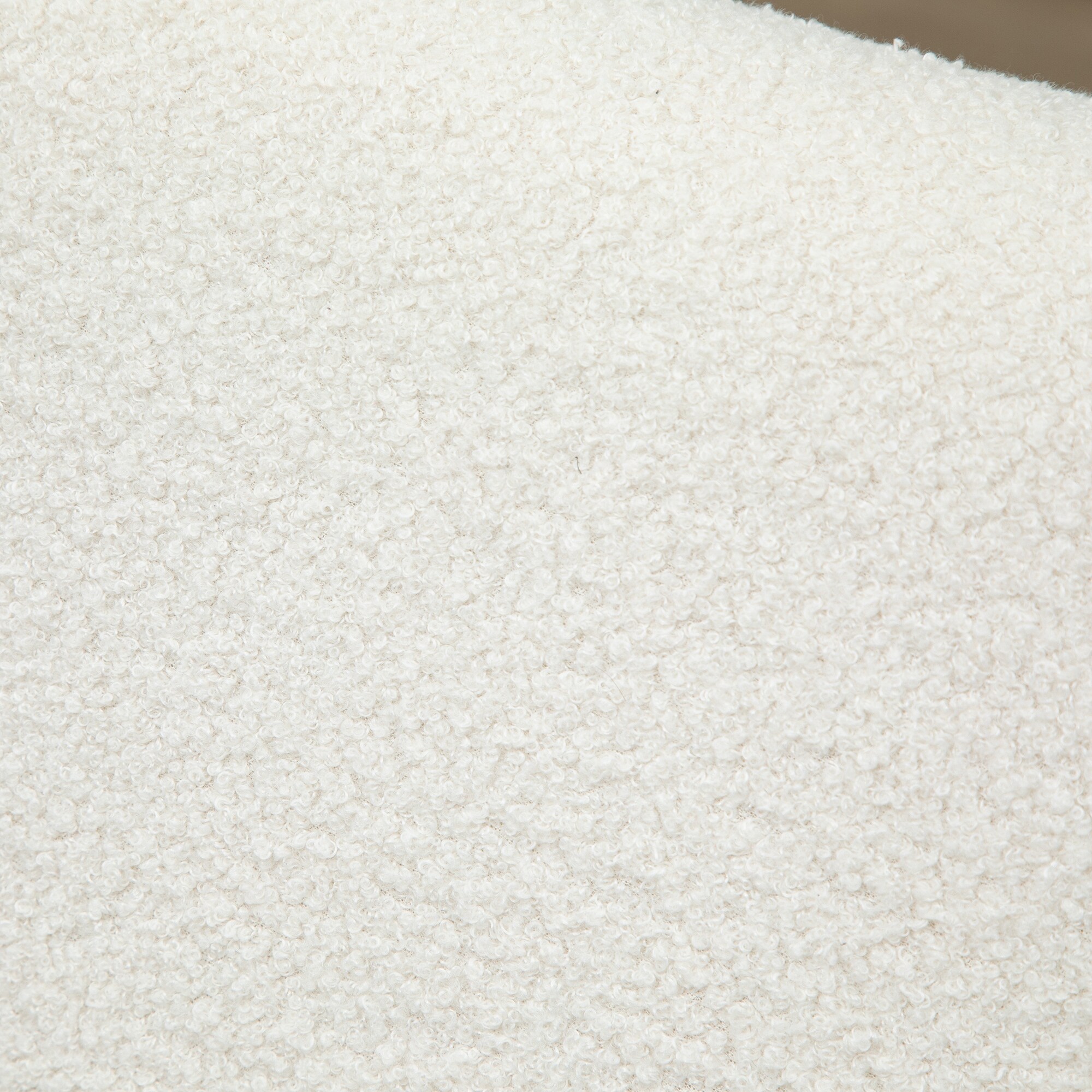 HOMCOM Schaukelstuhl mit Sitzkissen weiß 60L x 81B x 71H cm