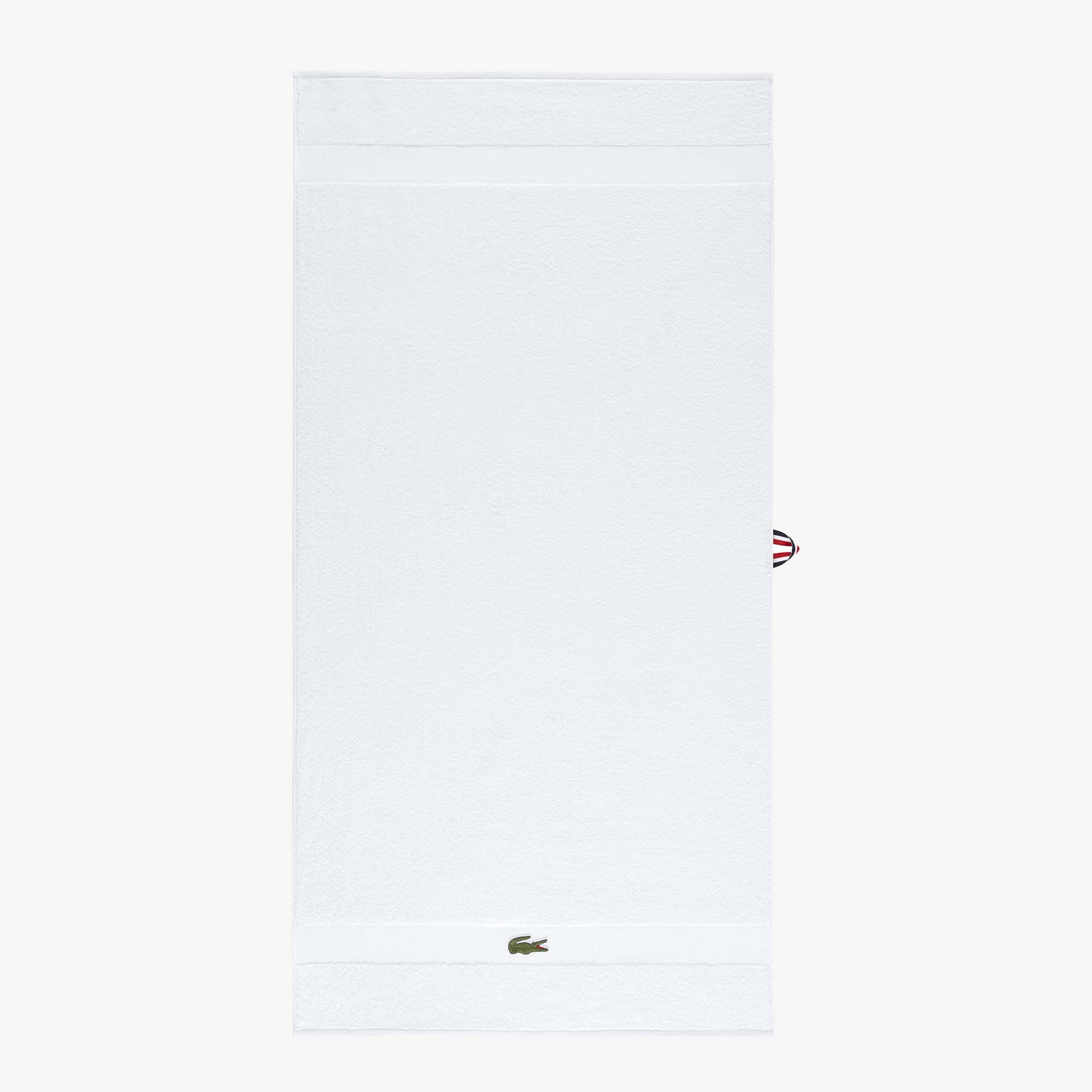 Serviette de bain L Casual Serviettes de bain - Blanc - Lacoste - Unisex