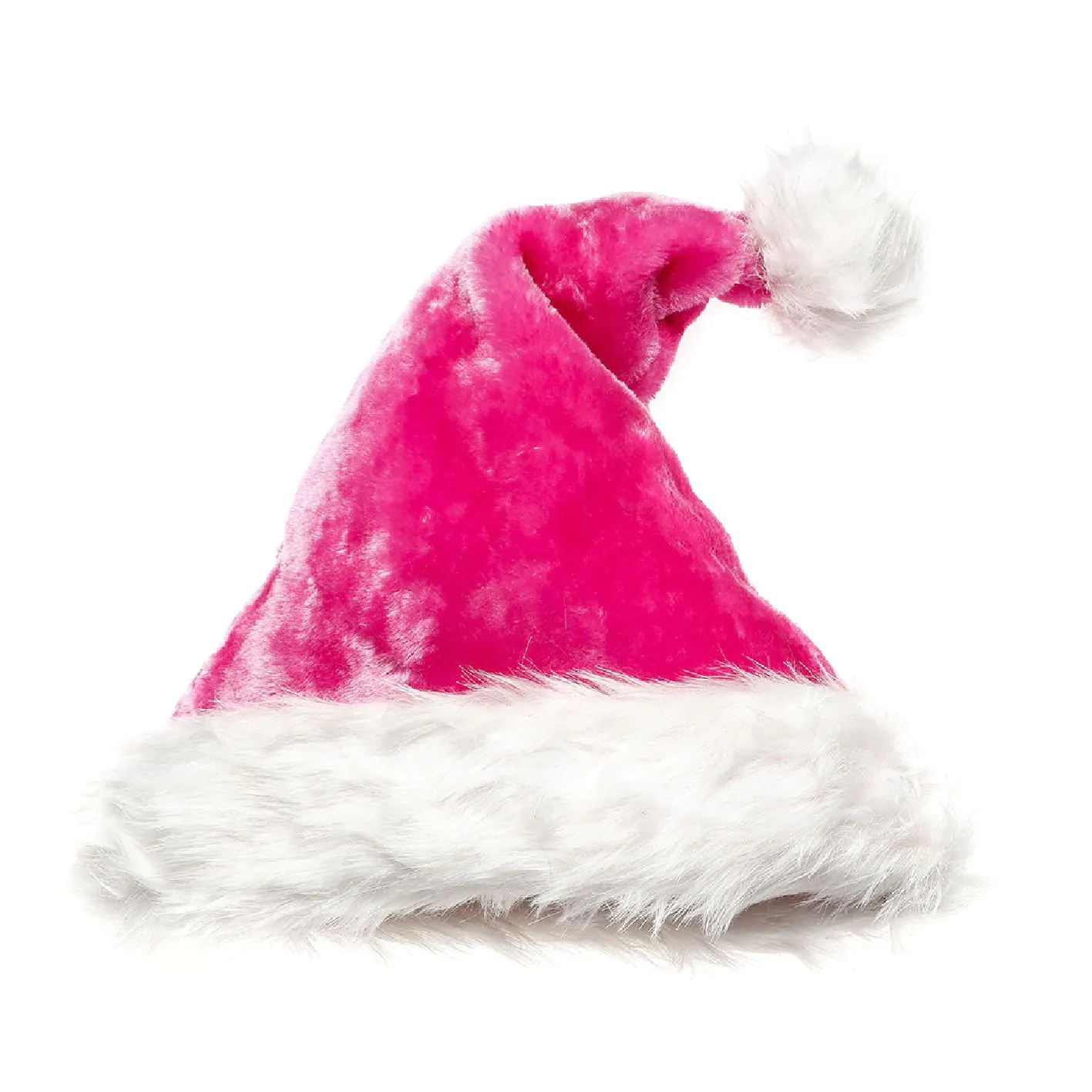Weihnachtsmütze Fancy, pink/weiß