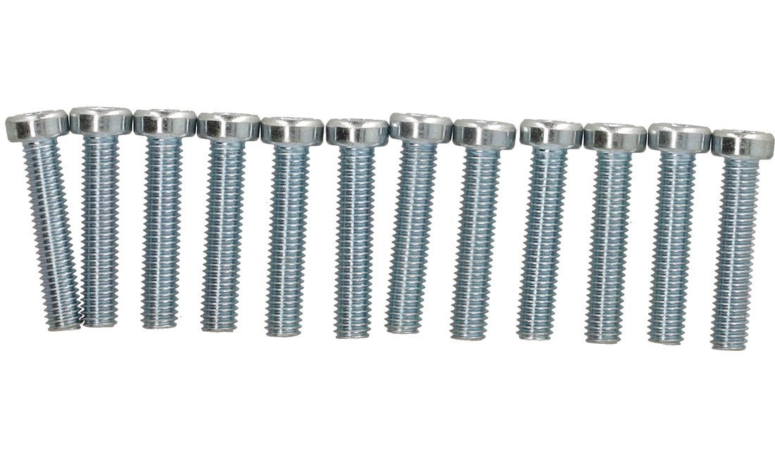 Unbraco bolte 6x30 mm - 12 stk.