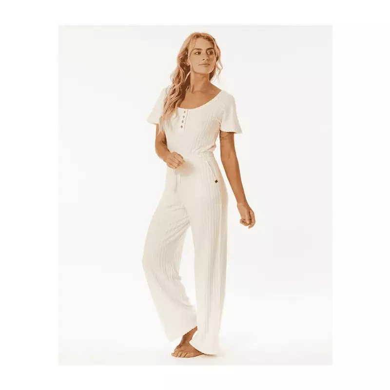 Combinaison RIPCURL Cosy Jumpsuit Ii Ecru Marle XL