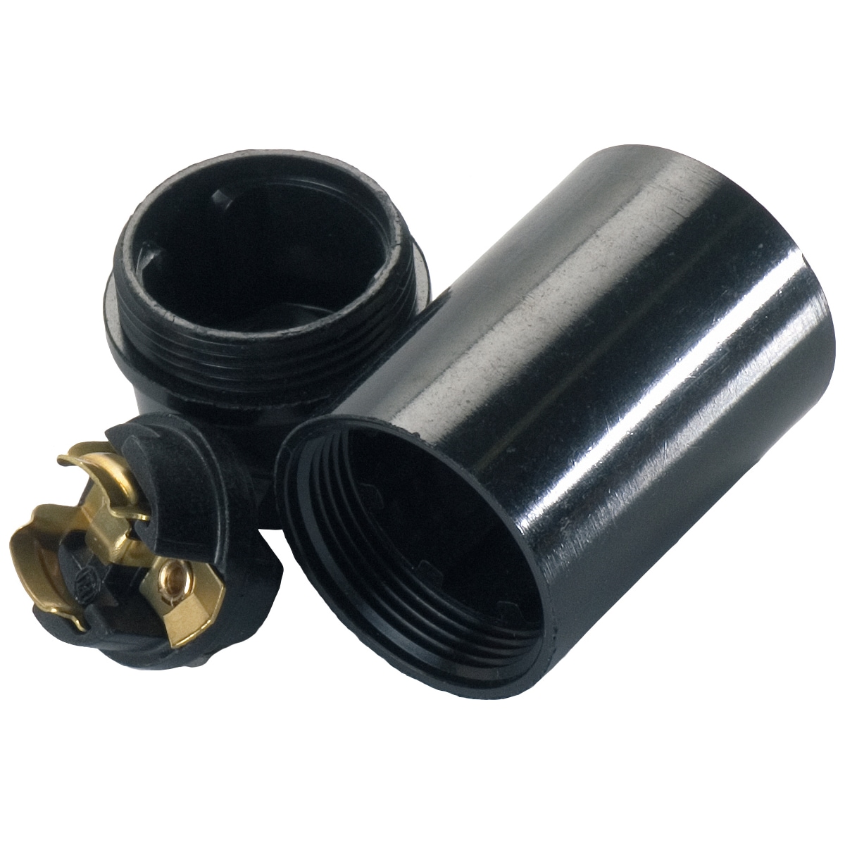 Aurora Lampeholder E14 sort u/