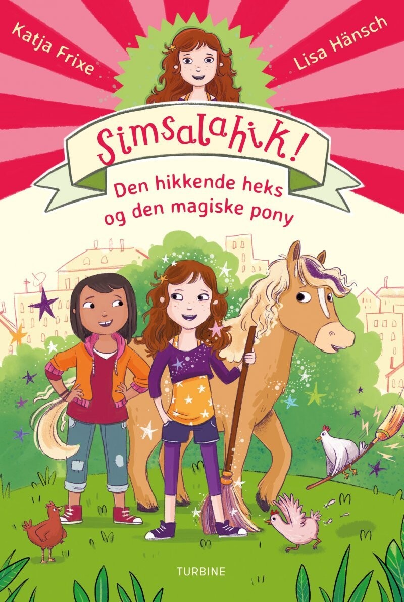 Simsalahik 1: Den Hikkende Heks Og Den Magiske Pony - Katja Frixe - Bog
