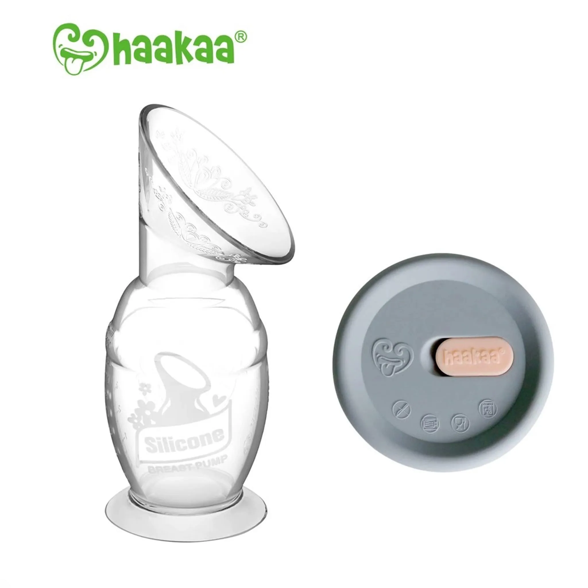 Haakaa Tire-Lait avec Couvercle 100ml
