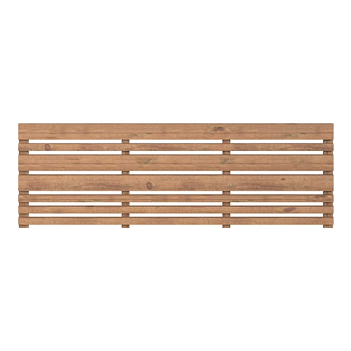 Panneau déstructuré Mahoé H. 60 cm x L. 180 cm en bois
