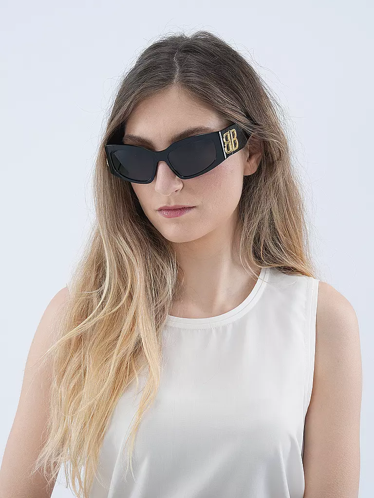 BALENCIAGA Sonnenbrille BB0321S schwarz