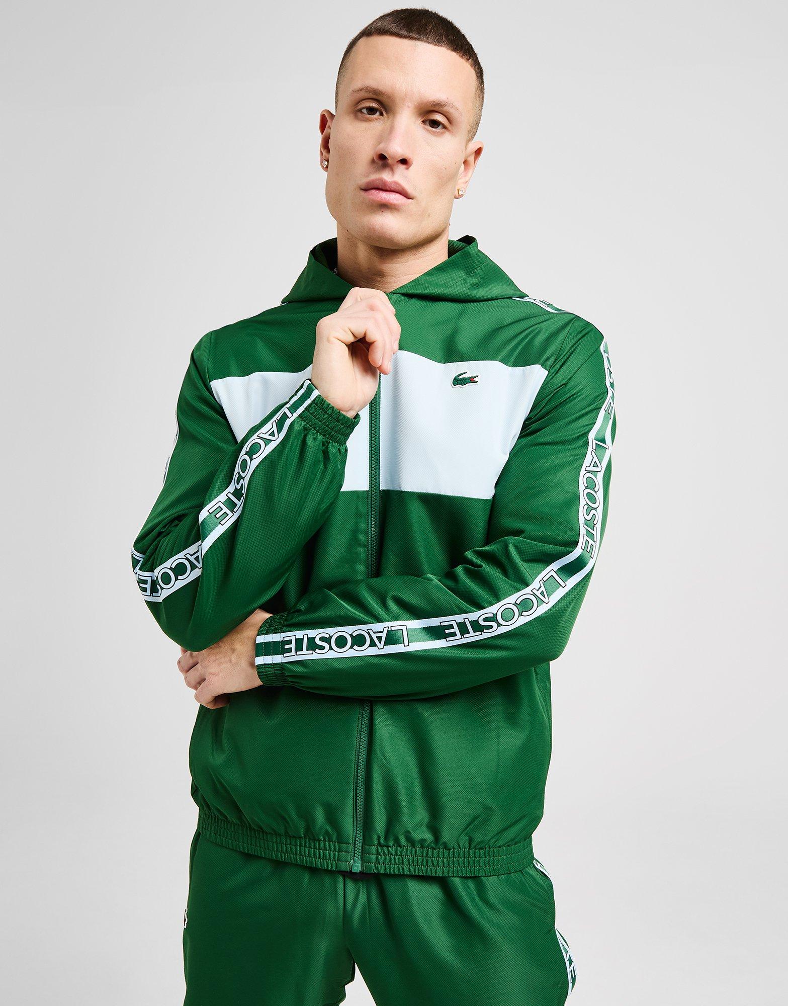 Lacoste Sweat à capuche Colour Block Taffeta Zippé