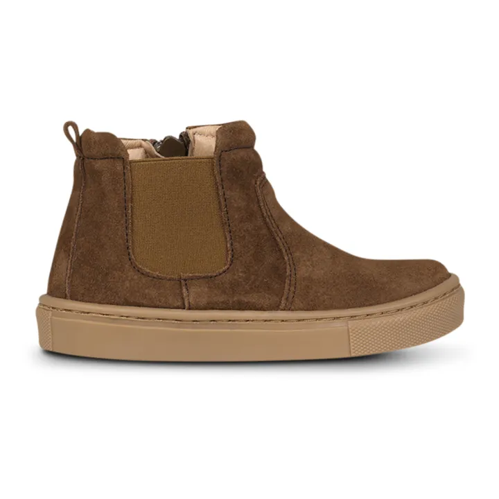 Petit Nord Chelsea Boots Sporty Suede | Marron