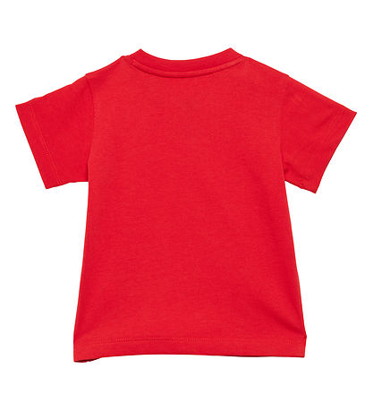 adidas Originals T-shirt - Trefoil - R?d/Hvid