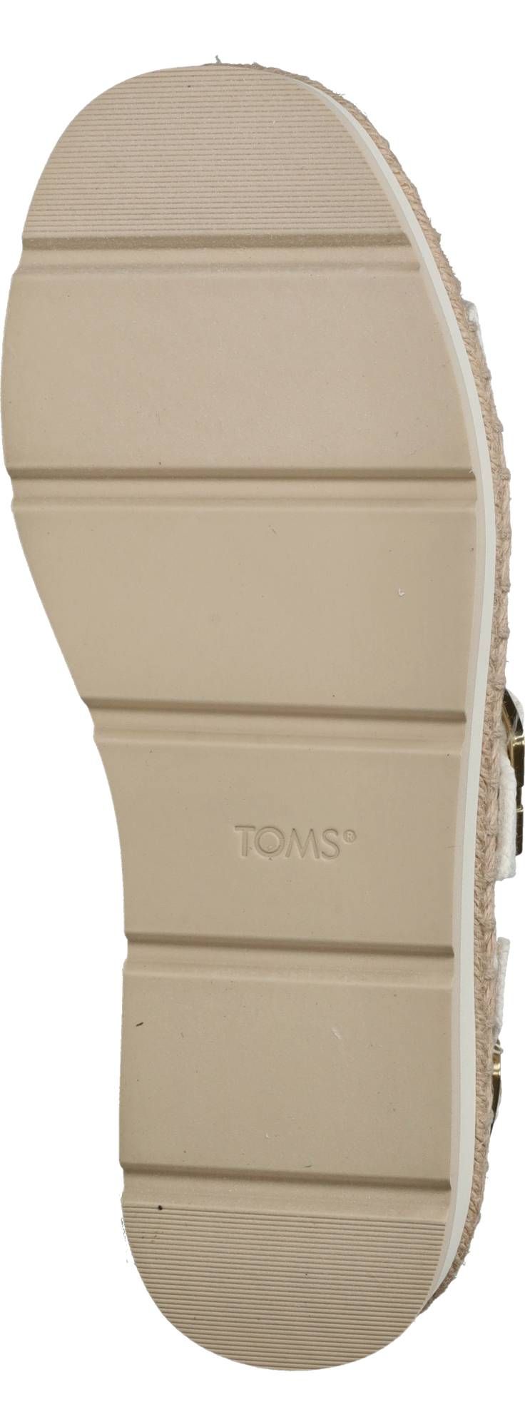 Toms Giana Sandalen Wit Dames