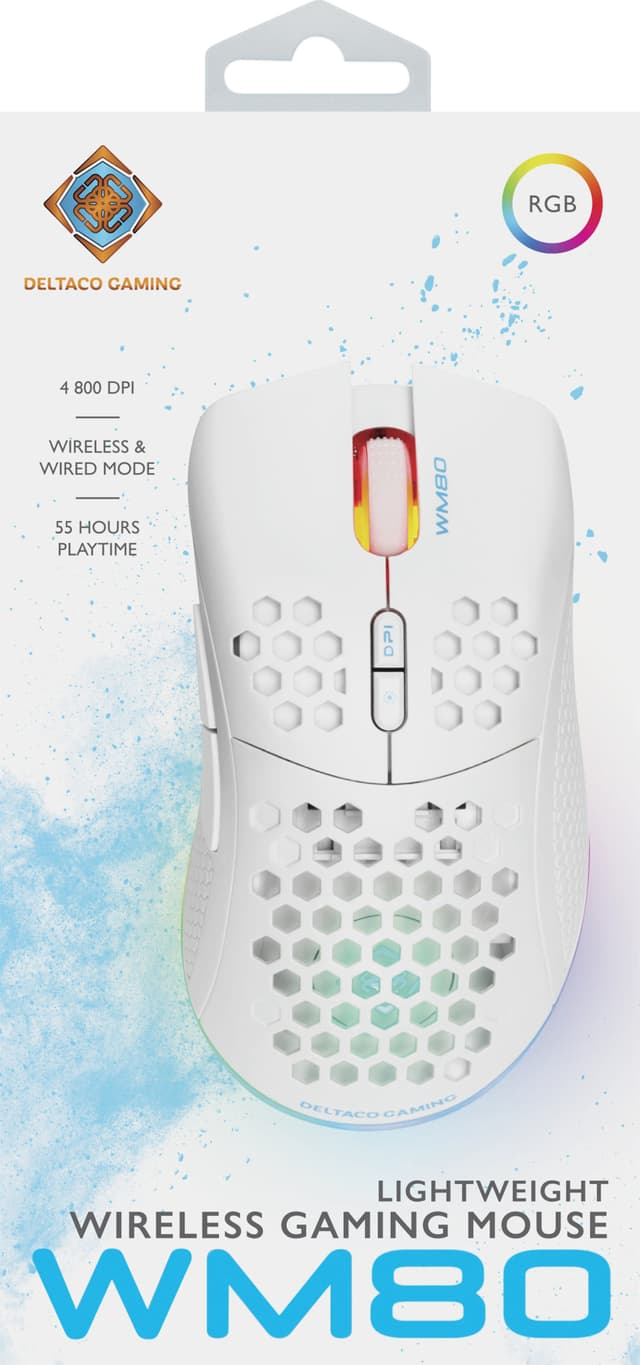 Deltaco WM80 Trådløs gaming mus