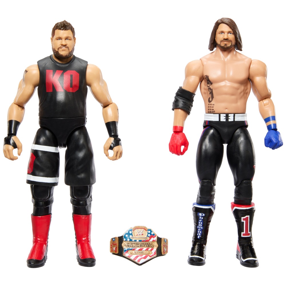 WWE Championship Showdown: Kevin Owens vs. AJ Styles – Actionfiguren-Doppelpack