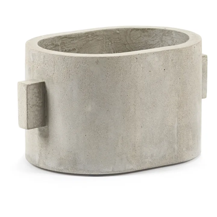 Serax Jardinière Oval en béton  | Gris