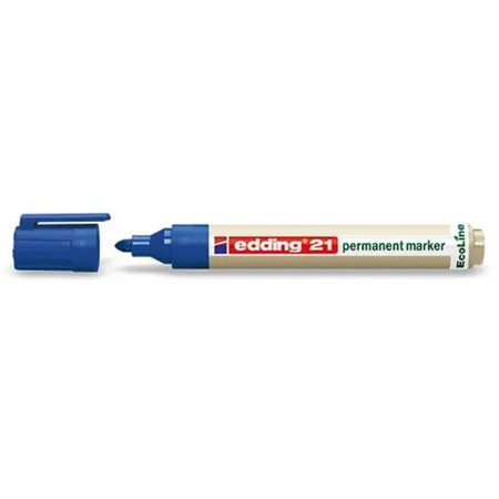edding 21 EcoLine Permanentmarker, 1.5-3mm blau