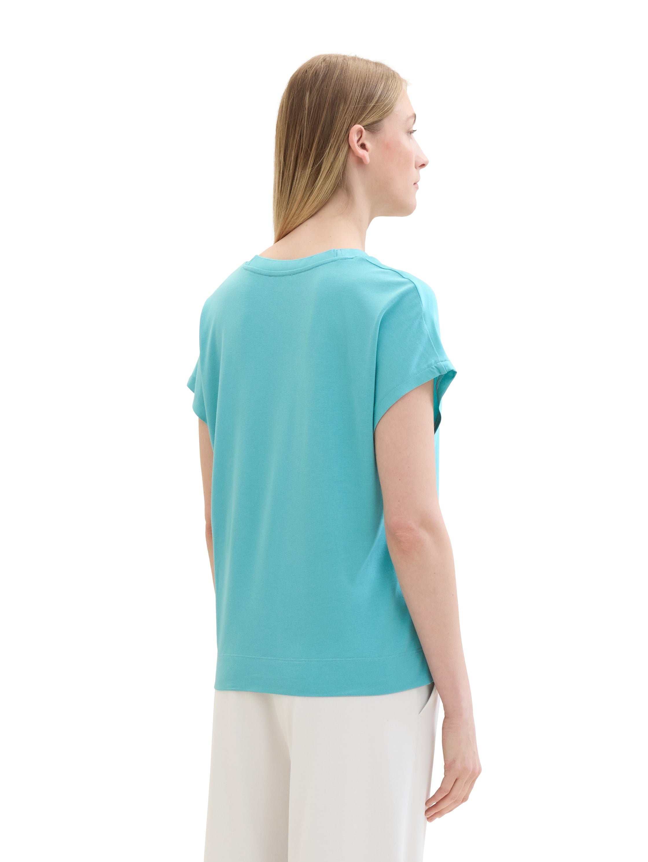 TOM TAILOR Blusenshirt , mit V-Ausschnitt