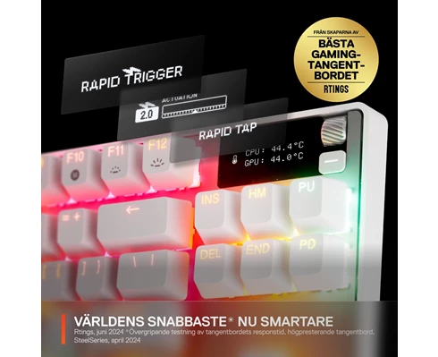 SteelSeries Apex Pro TKL Gen 3 White ND