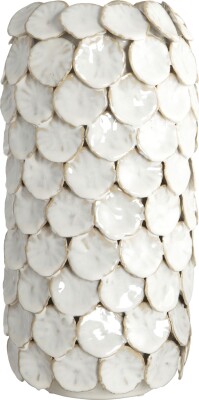 House Doctor - Vase - Dot - Keramik - Hvid - 30 CM