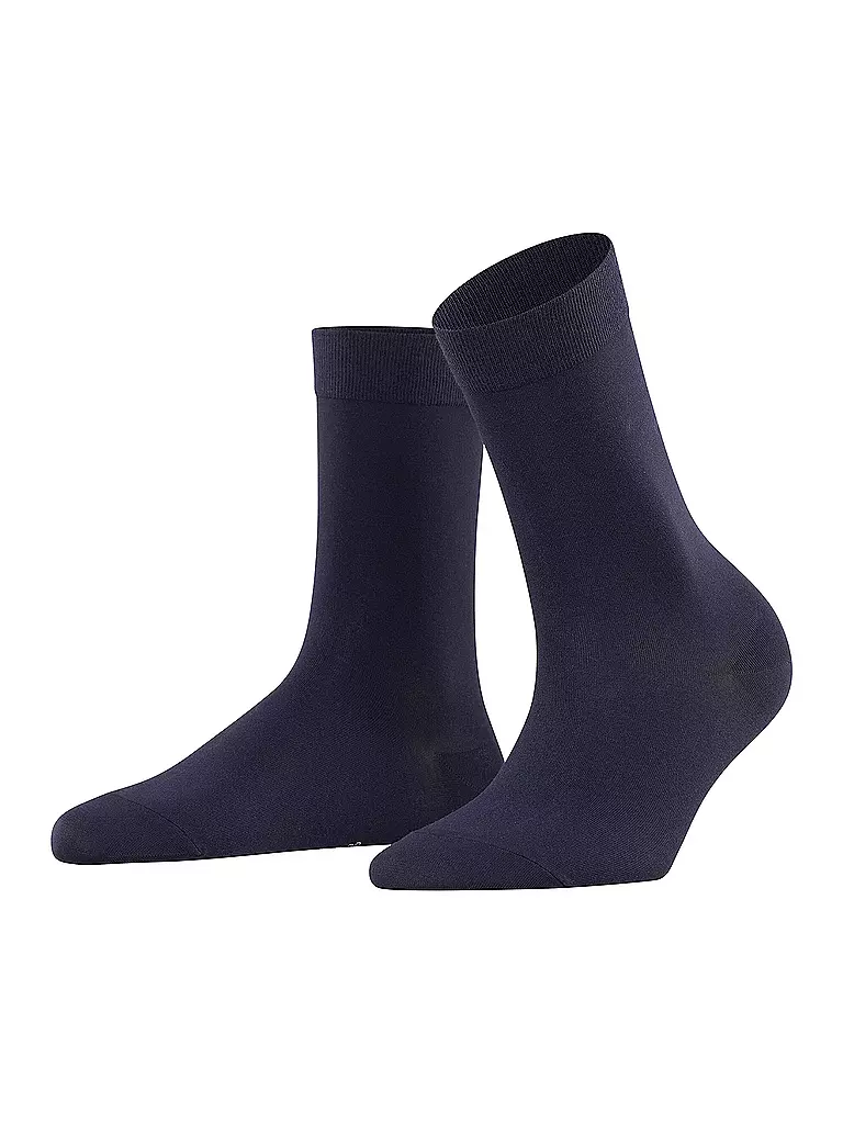 FALKE Socken COTTON TOUCH dark navy dunkelblau