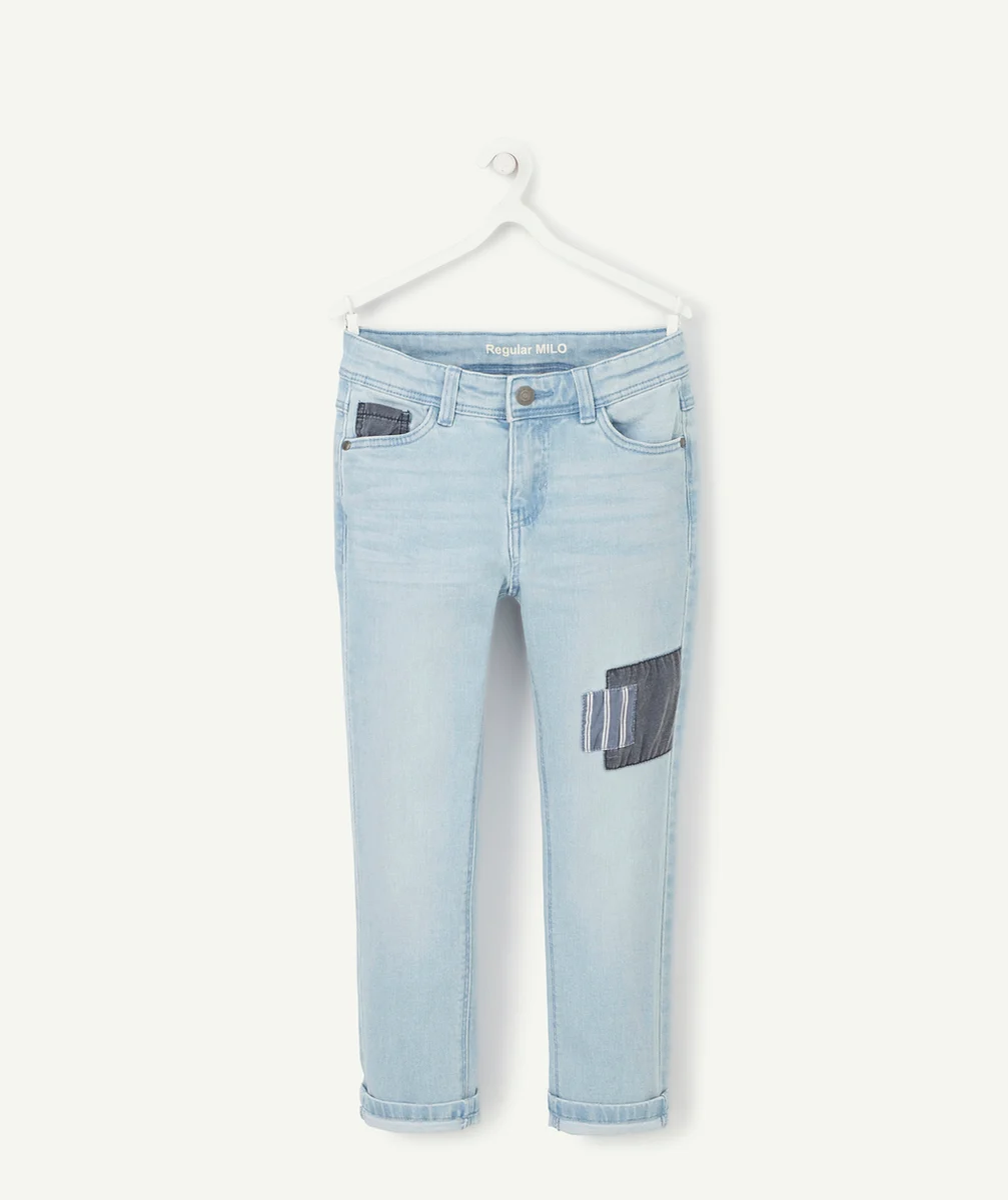 MILO LE JEAN DROIT CLAIR EN DENIM LESS WATER