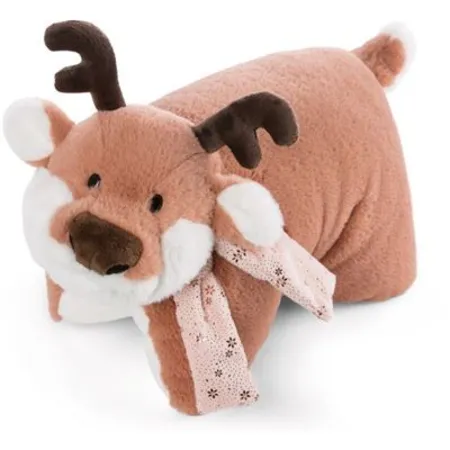NICI Winter FriendsGreenKuscheltierkissen Rentier Jonte