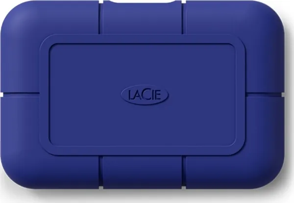 LaCie PRO5 STNA2000400 - SSD - 2 TB - robust - ekstern (bærbar) - Thunderbolt 5 (USB-C stikforbindelse) - blå - med Seagate Rescue Data Recovery