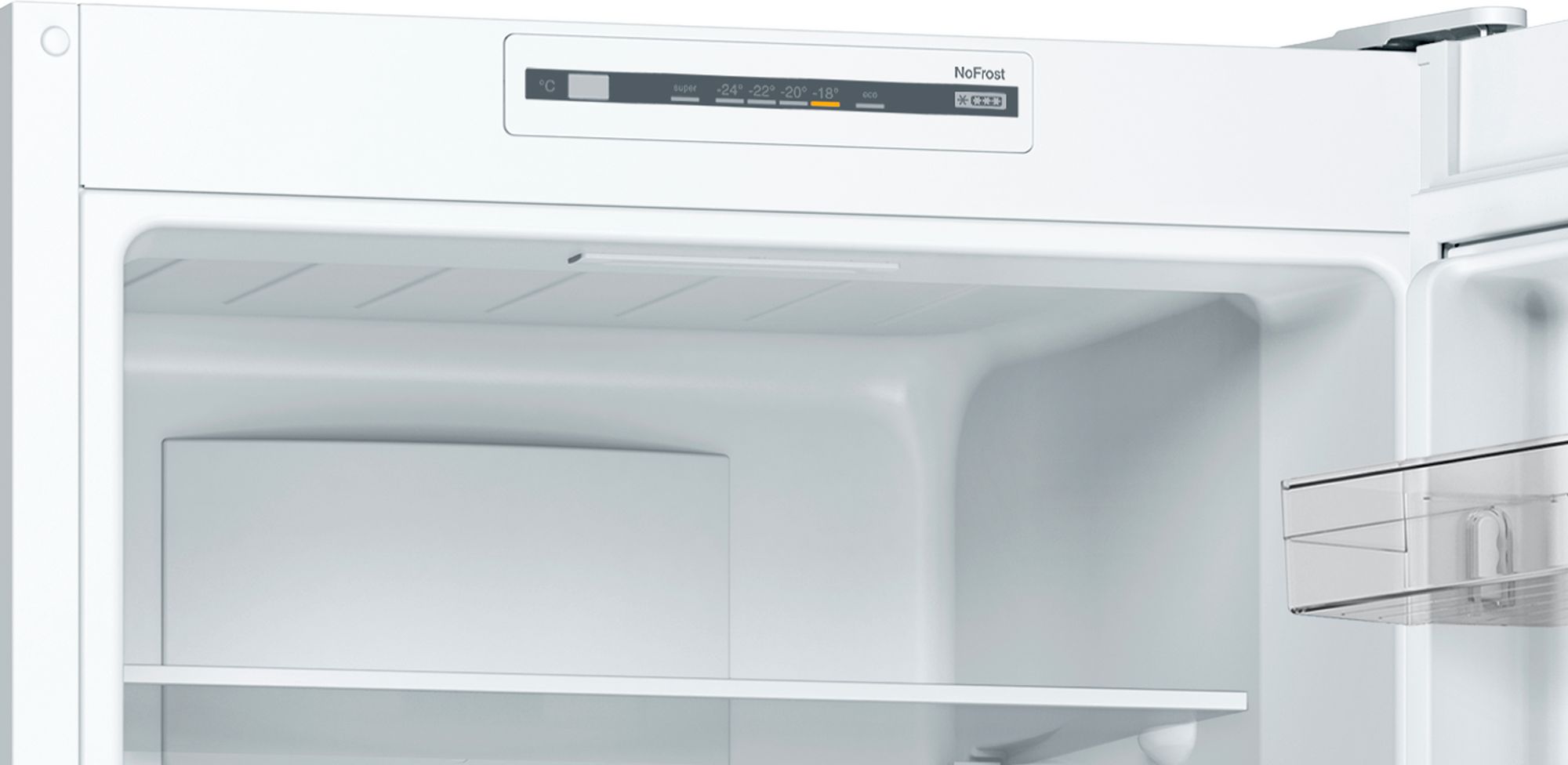 Refrigerador Combinado Independente Série 2 176 x 60 cm Branco KGN33NWEB