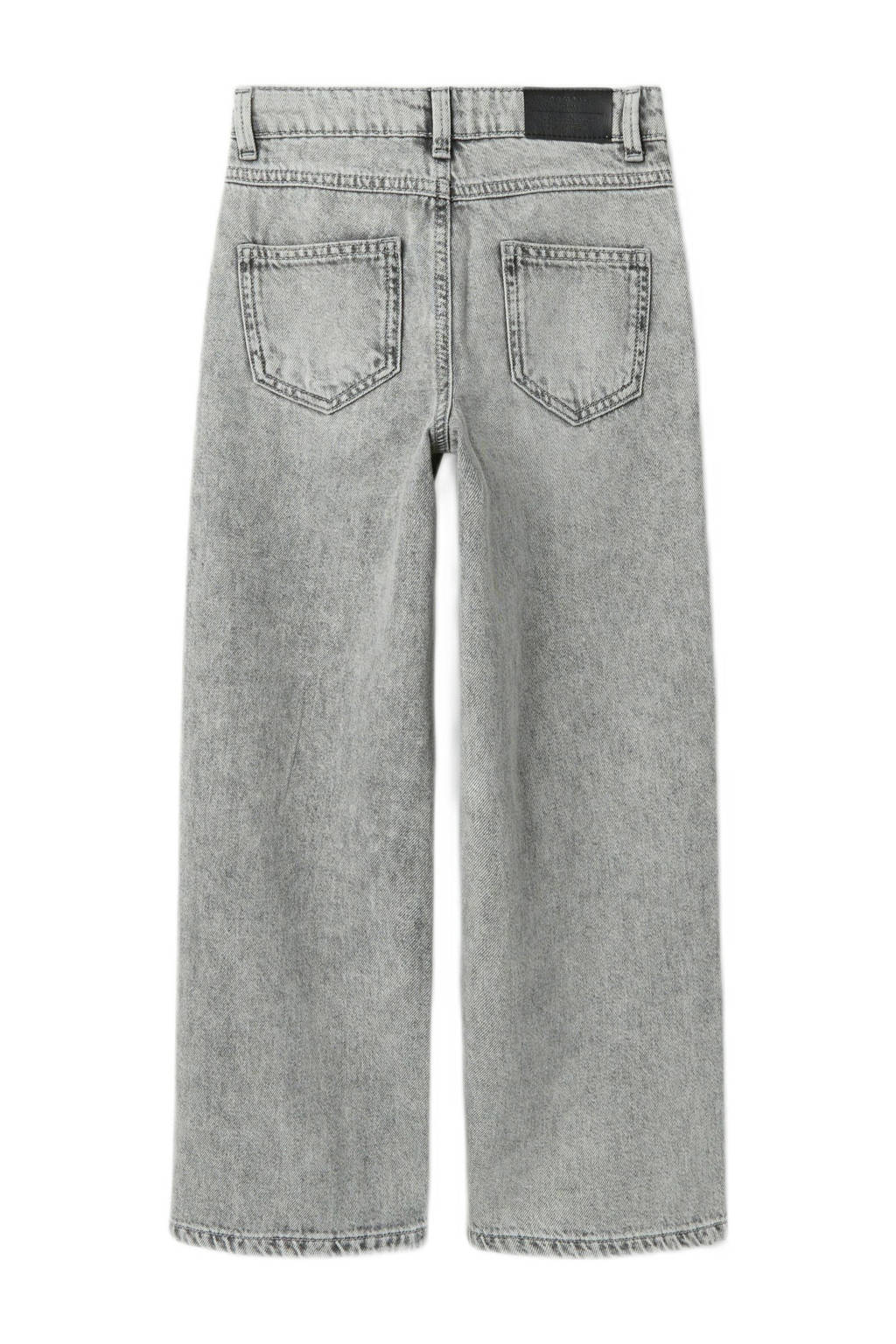 NAME IT wide leg jeans NKFROSE light grey denim