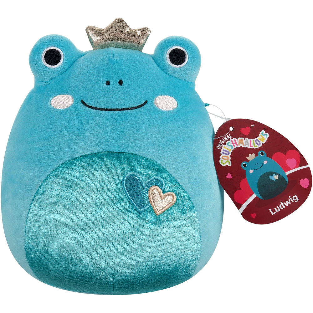 Køb Squishmallows 19 Cm P23 Heart Ludwig Frog