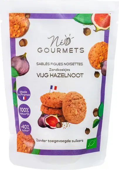 Zandkoekjes vijg hazelnoot