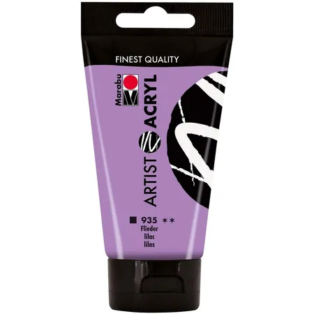 Marabu Artist Acryl, Flieder 935, 75 ml